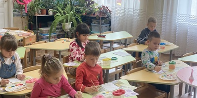 заняття з малювання гр3( дошкільний вік) тема" Горобина"