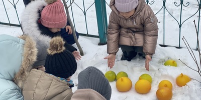 Зимова  прогулянка гр3 ( формування у дітей допитливості та піізнавальної мотивації в процесі цільових прогулянок) Вихователь Роботько Н.О. 