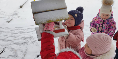 Зимова прогулянка гр1 ( ранній вік) вихователь Стецюк А.О.