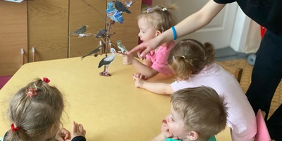 Заняття з розвитку мовлення в групі раннього віку " Сорока- білобока" ( вихователь Йовченко Д.С.)